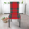 Stewart Tartan Scottish Pattern Print Dining Chair Slipcover