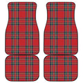 Stewart Tartan Scottish Pattern Print Front and Back Car Floor Mats