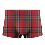 Stewart Tartan Scottish Pattern Print Men's Boxer Briefs