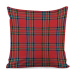 Stewart Tartan Scottish Pattern Print Pillow Cover