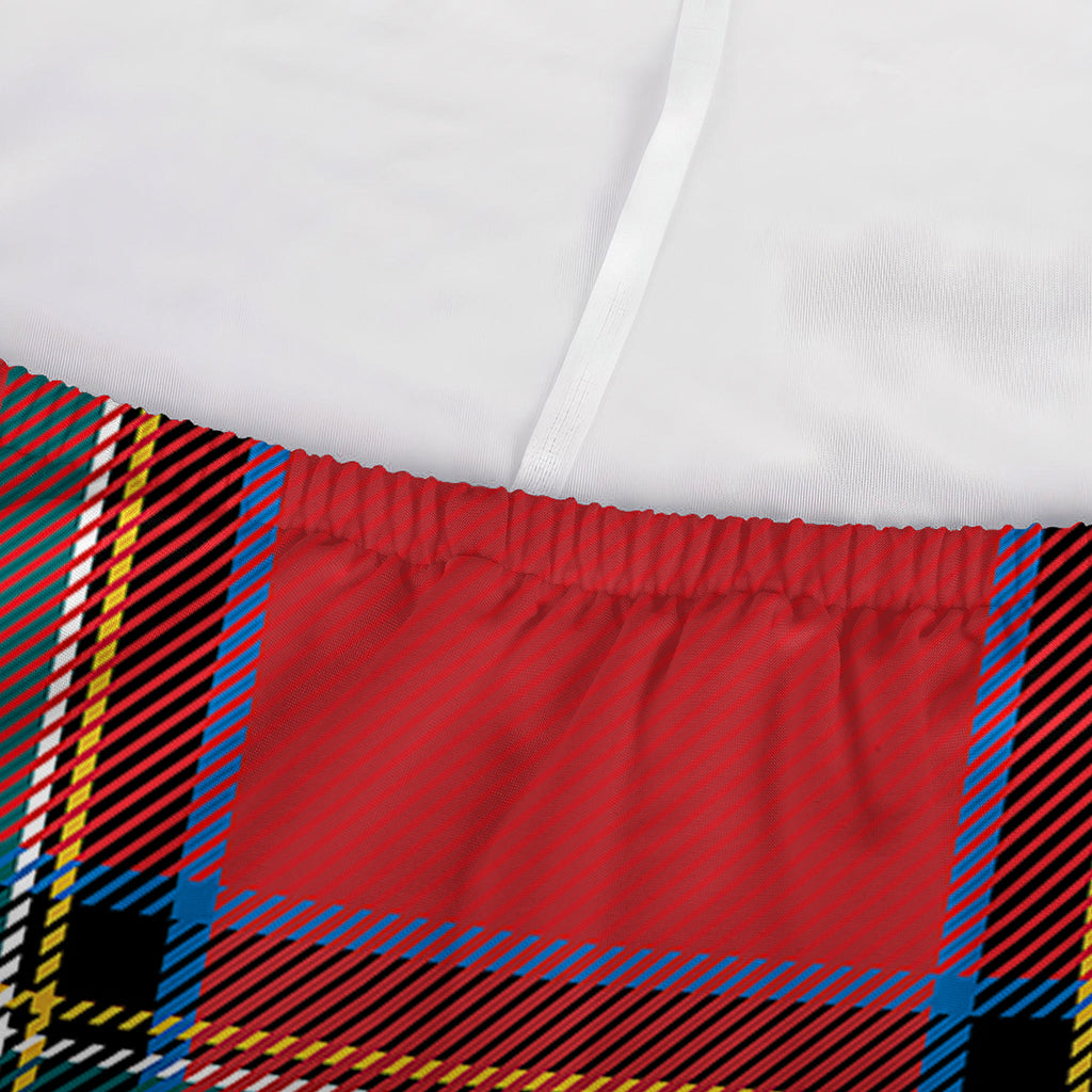 Stewart Tartan Scottish Pattern Print Sofa Cover