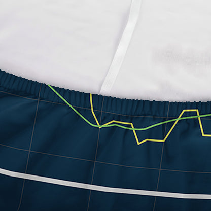 Stock Candlestick And Indicators Print Sofa Cover