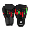 Stock Market Candlestick Print Boxing Gloves