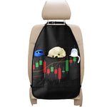Stock Market Candlestick Print Car Seat Organizers