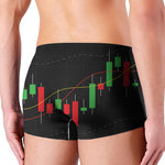 Stock Market Candlestick Print Men's Boxer Briefs