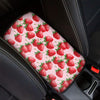 Strawberry Fruit Pattern Print Car Center Console Cover