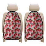 Strawberry Fruit Pattern Print Car Seat Organizers