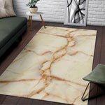 Sugar Brown Marble Print Area Rug GearFrost