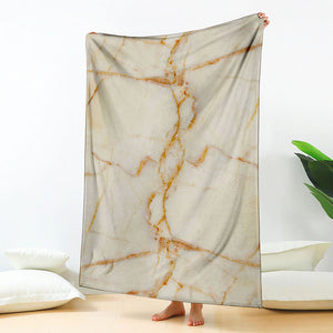 Sugar Brown Marble Print Blanket