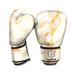 Sugar Brown Marble Print Boxing Gloves