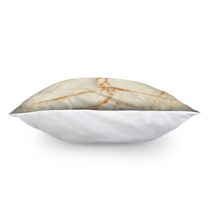 Sugar Brown Marble Print Pillow Cover
