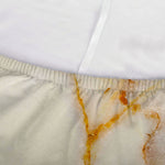 Sugar Brown Marble Print Sofa Cover