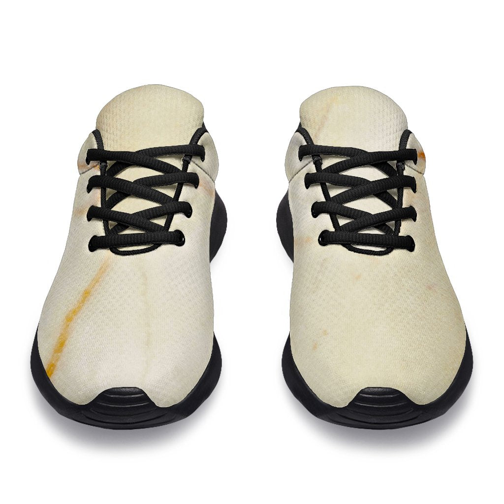 Sugar Brown Marble Print Sport Shoes GearFrost