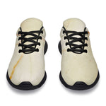 Sugar Brown Marble Print Sport Shoes GearFrost