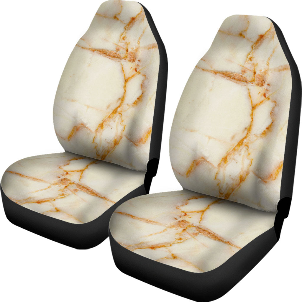 Sugar Brown Marble Print Universal Fit Car Seat Covers