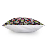 Sugar Skull Pattern Print Pillow Cover