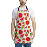 Summer Fruits Watermelon Pattern Print Apron