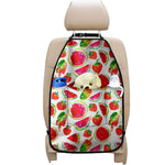 Summer Fruits Watermelon Pattern Print Car Seat Organizers