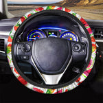 Summer Fruits Watermelon Pattern Print Car Steering Wheel Cover