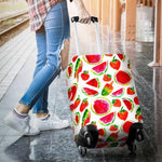 Summer Fruits Watermelon Pattern Print Luggage Cover GearFrost