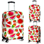 Summer Fruits Watermelon Pattern Print Luggage Cover GearFrost