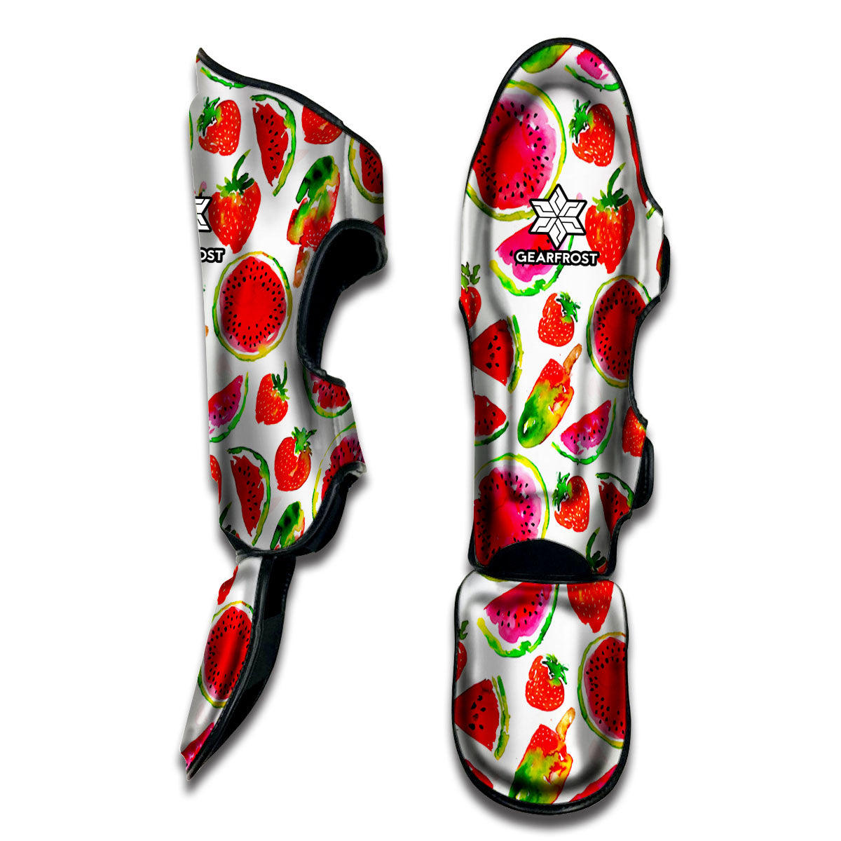 Summer Fruits Watermelon Pattern Print Muay Thai Shin Guard