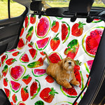 Summer Fruits Watermelon Pattern Print Pet Car Back Seat Cover