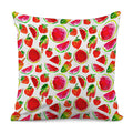 Summer Fruits Watermelon Pattern Print Pillow Cover