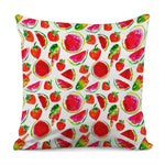 Summer Fruits Watermelon Pattern Print Pillow Cover
