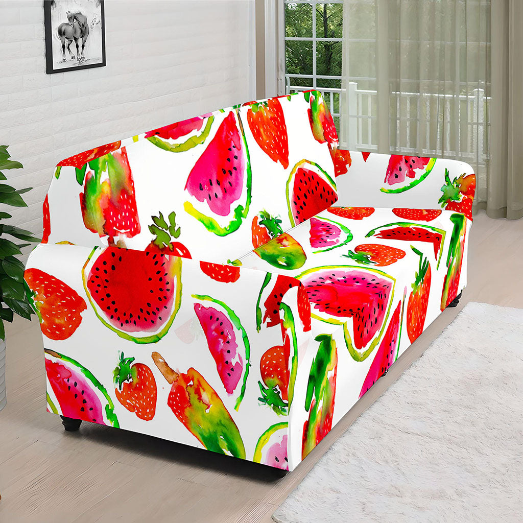 Summer Fruits Watermelon Pattern Print Sofa Cover