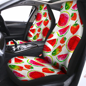 Summer Fruits Watermelon Pattern Print Universal Fit Car Seat Covers