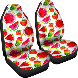 Summer Fruits Watermelon Pattern Print Universal Fit Car Seat Covers