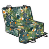 Summer Hawaiian Leaves Pattern Print Pet Car Back Seat Cover