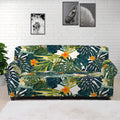 Summer Hawaiian Leaves Pattern Print Sofa Cover