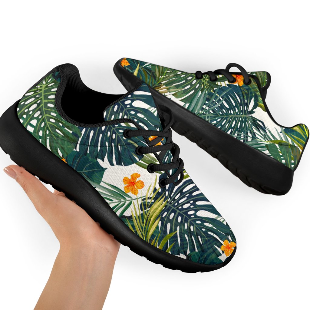 Summer Hawaiian Leaves Pattern Print Sport Shoes GearFrost