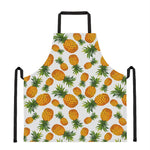 Summer Pineapple Pattern Print Apron