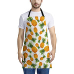 Summer Pineapple Pattern Print Apron