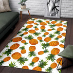 Summer Pineapple Pattern Print Area Rug GearFrost