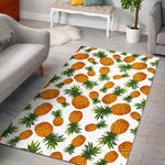 Summer Pineapple Pattern Print Area Rug GearFrost