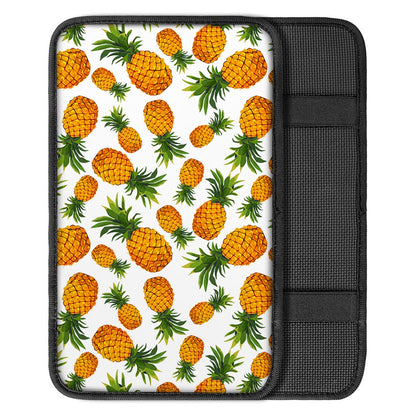 Summer Pineapple Pattern Print Car Center Console Cover
