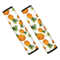 Summer Pineapple Pattern Print Car Seat Belt Covers