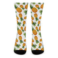Summer Pineapple Pattern Print Crew Socks