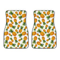 Summer Pineapple Pattern Print Front Car Floor Mats