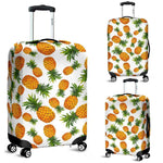 Summer Pineapple Pattern Print Luggage Cover GearFrost
