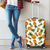 Summer Pineapple Pattern Print Luggage Cover GearFrost