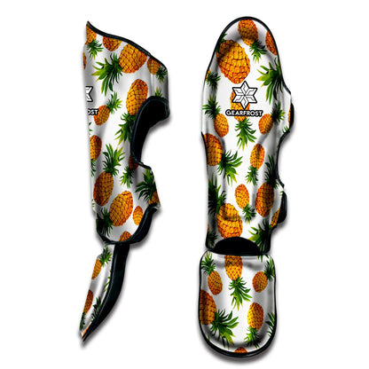Summer Pineapple Pattern Print Muay Thai Shin Guard