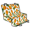 Summer Pineapple Pattern Print Pet Car Back Seat Cover