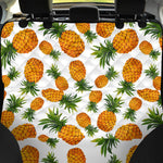 Summer Pineapple Pattern Print Pet Car Back Seat Cover