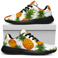 Summer Pineapple Pattern Print Walking Shoes