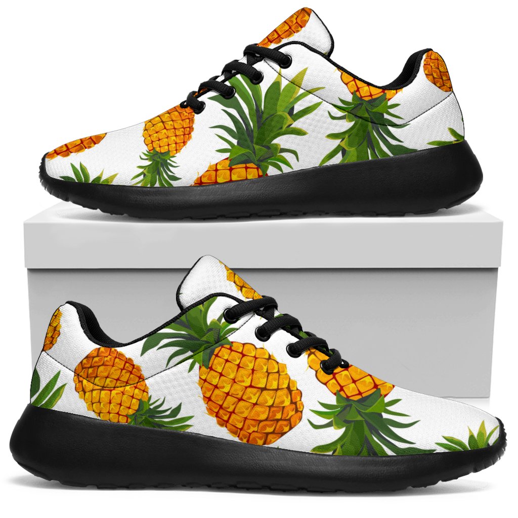 Summer Pineapple Pattern Print Sport Shoes GearFrost